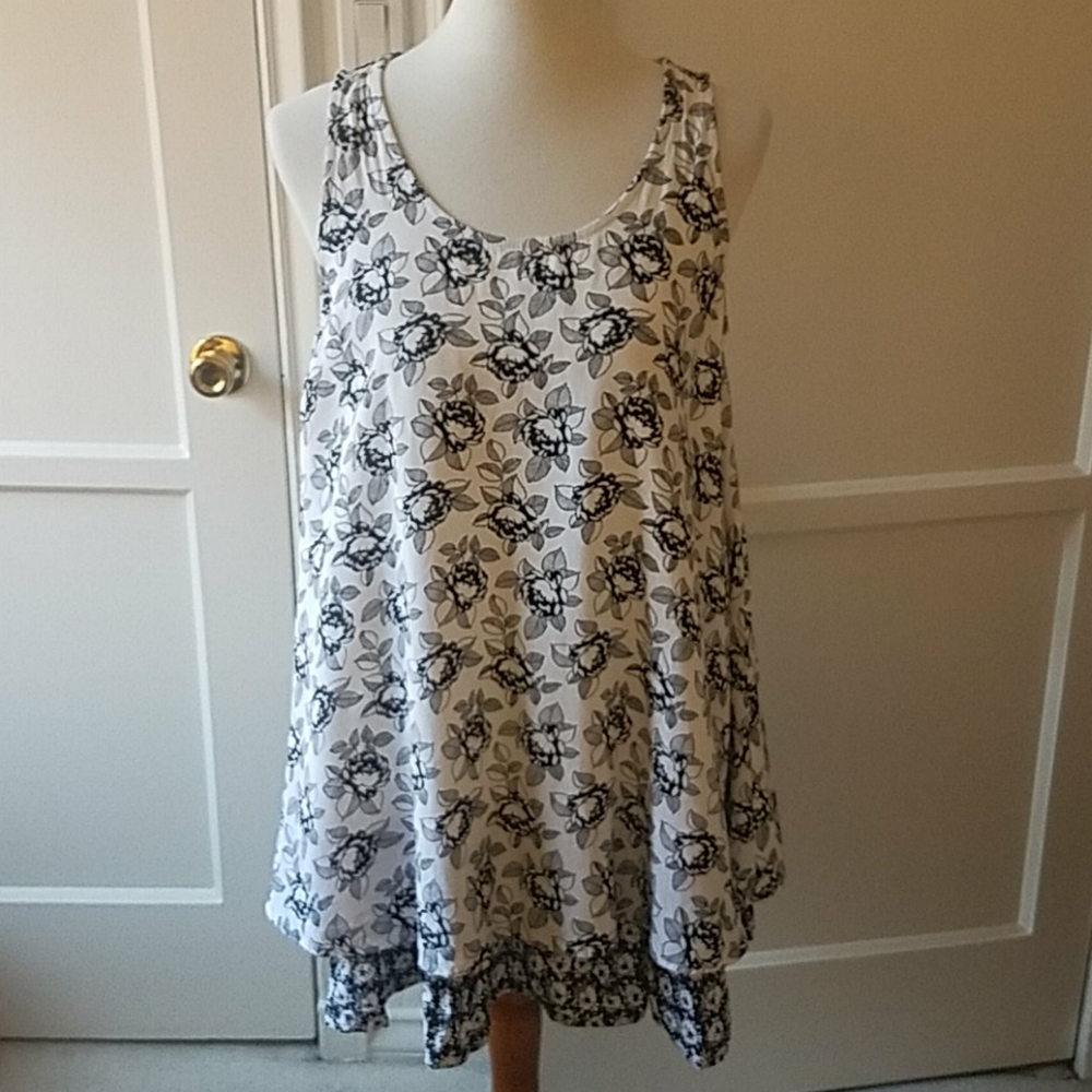 Rampage VTG floral baby doll dress